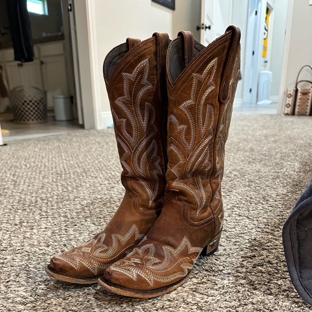 Used Brown Lane Boots